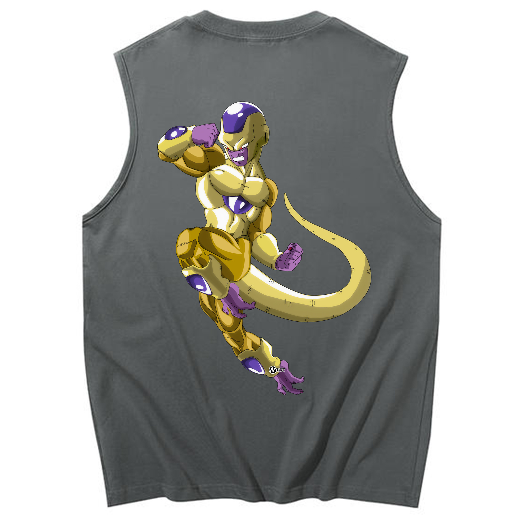 （画像用） ドラゴンボール フリーザ DRAGON BALL Frieza コットン100％タンクトップ（背面プリント）